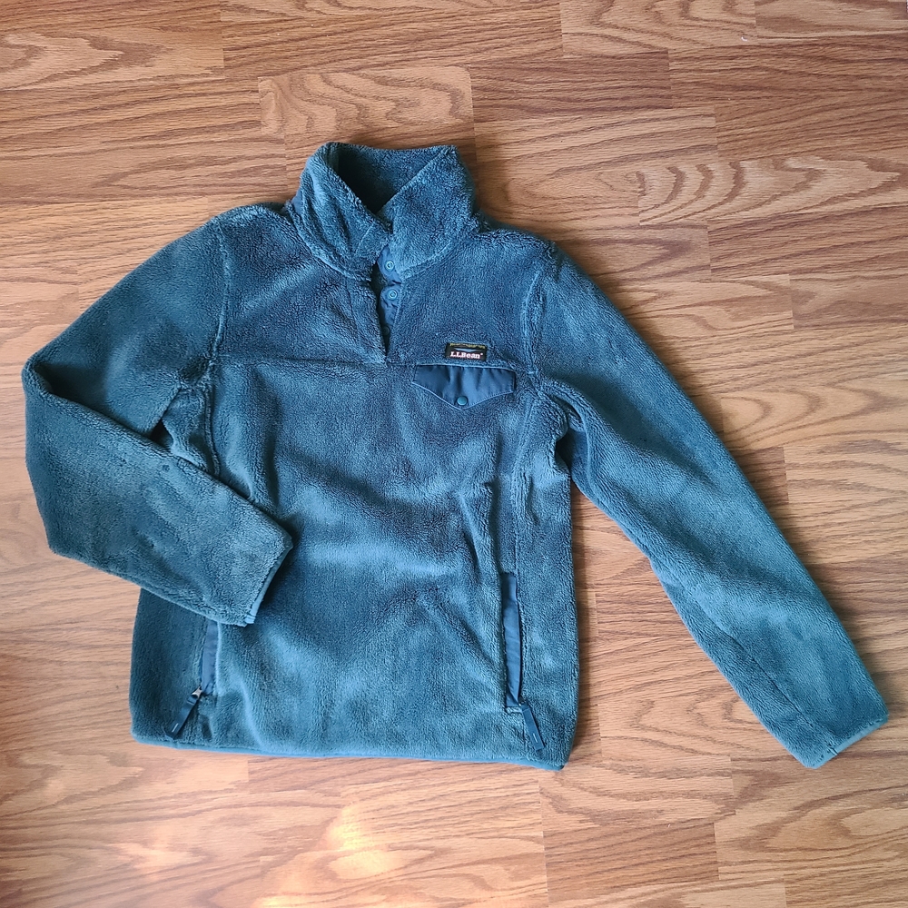 L.L. Bean Women's Fleece Jacket - Teal